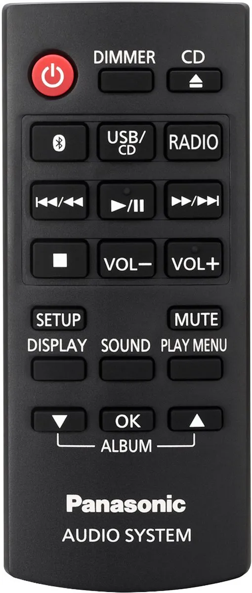 Panasonic SC-PM272 Home Audiosysteem 20W - Zwart
