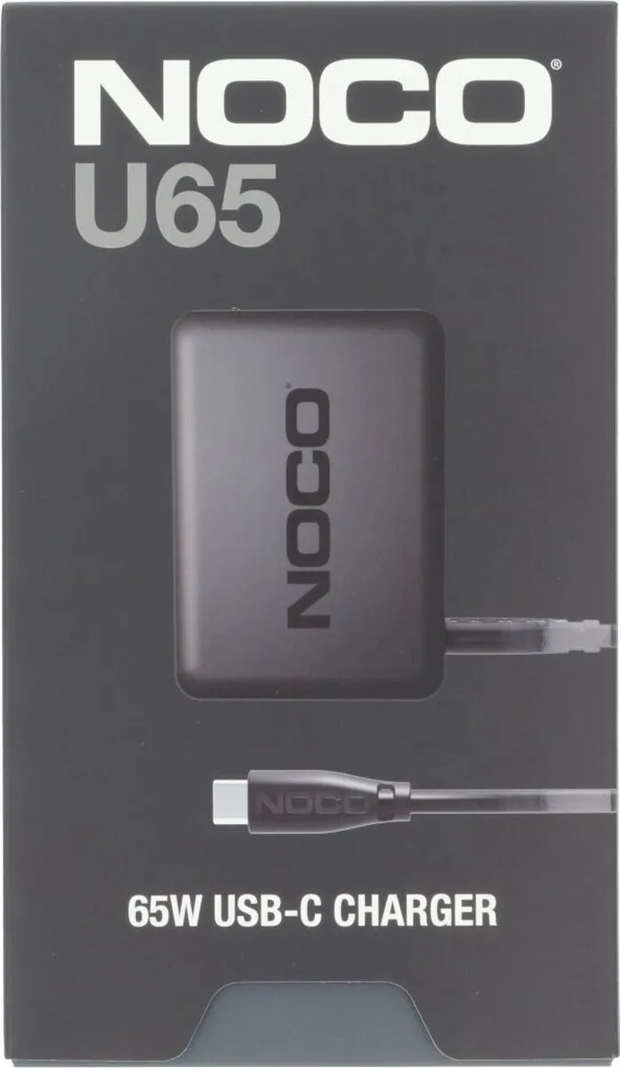 NOCO 65W USB-C Lader - Zwart