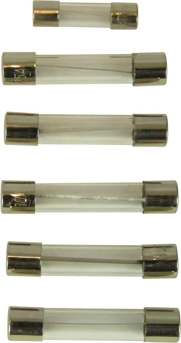 Carpoint Glaszekering 6 Stuks - Transparant