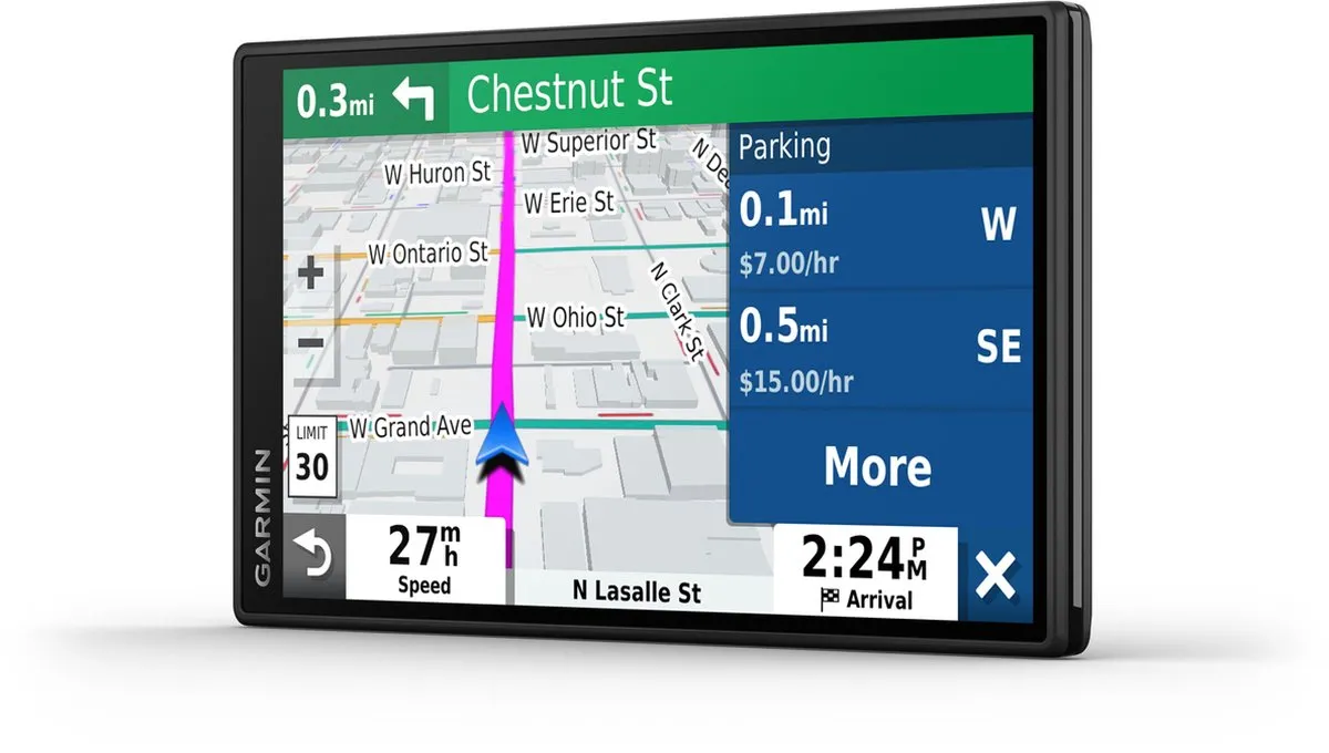 Garmin DriveSmart 55 MT-S Navigatiesysteem - Zwart