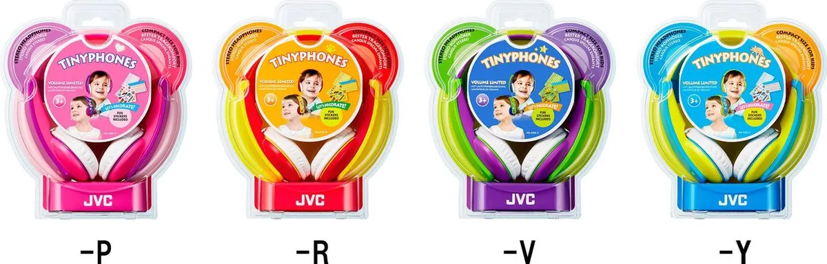 JVC HA-KD5 On-Ear Kids Koptelefoon - Roze/Paars