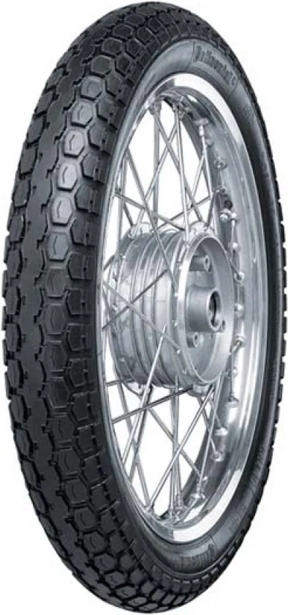 Continental KKS10 TT 4-Seizoenen Buitenband 23x2.50 - 19 Inch - Zwart/Wit