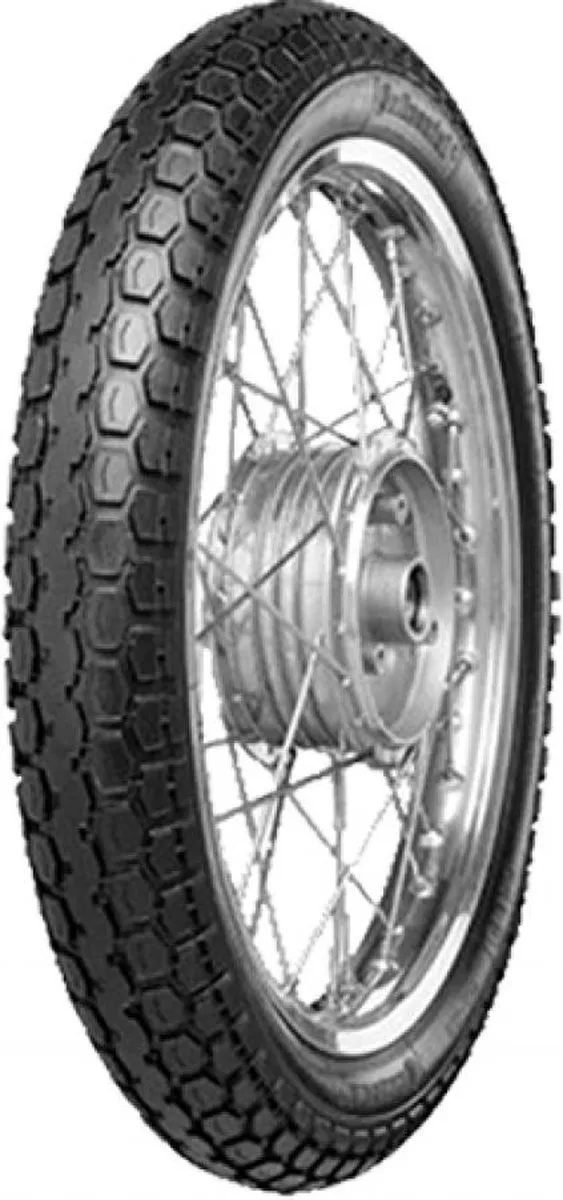 Continental KKS10 TT 4-Seizoenen Buitenband 23x2.50 - 19 Inch - Zwart/Wit