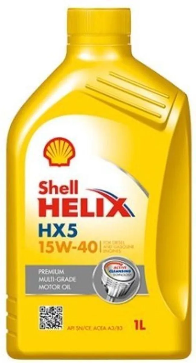 Shell Helix HX5 15W40 Motorolie 1L
