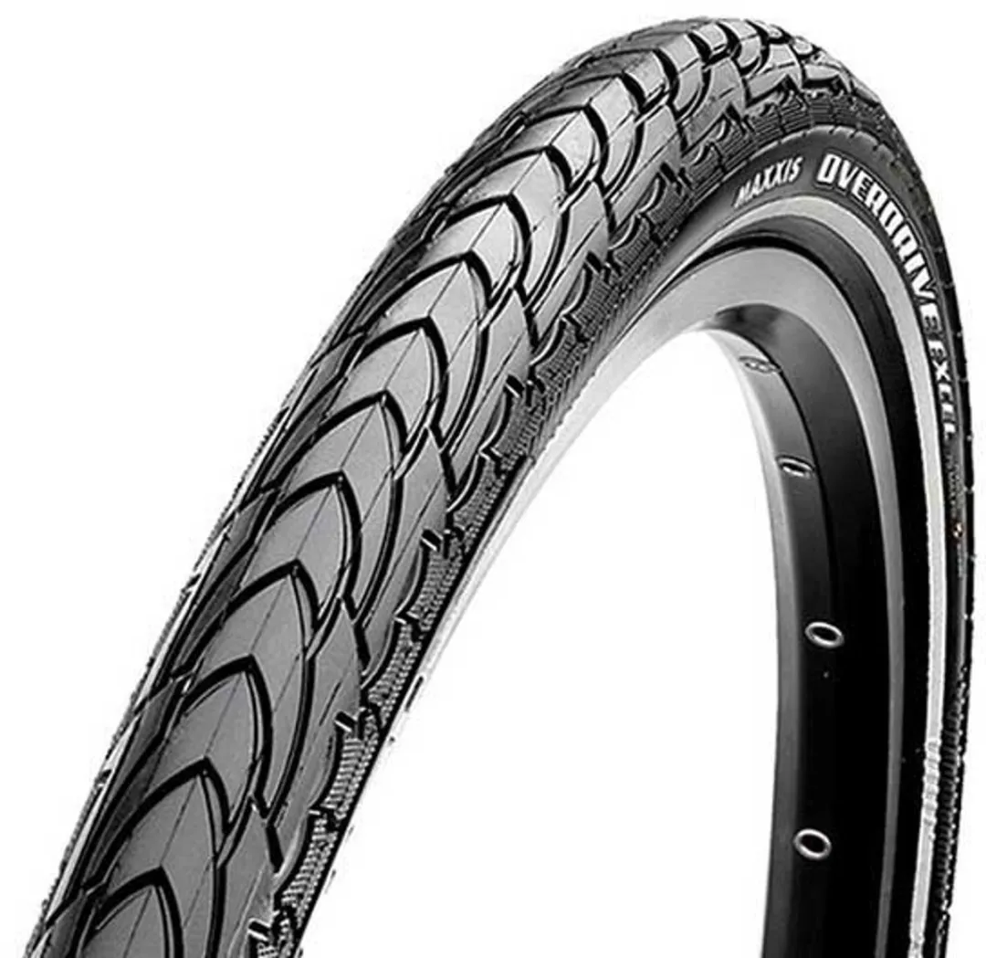 Maxxis Overdrive Excel 700C x 35 Urbanband - Zilver