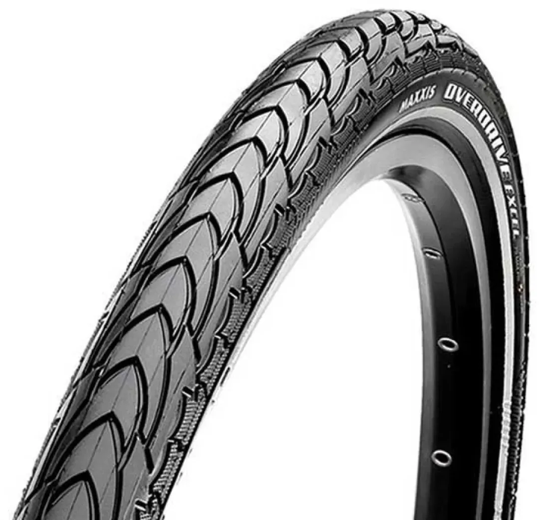 Maxxis Overdrive Excel 700C x 35 Urbanband - Zilver