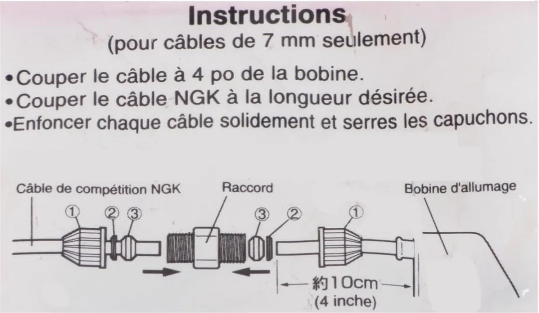 NGK Bougiekabel Verlengstuk Universeel