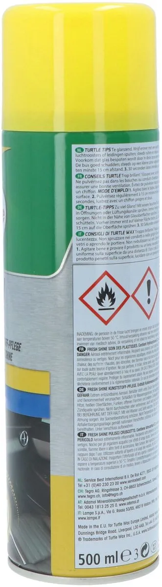 Turtle Wax GL Fresh Shine Citrus Interieurreiniger 500ml