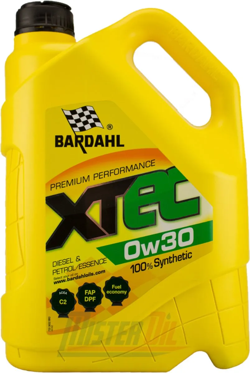 Bardahl XTEC 0W30 C2 Motorolie 5L