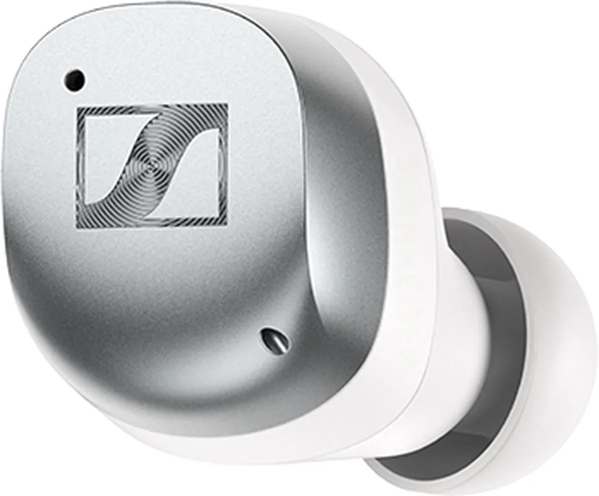 Sennheiser Momentum True Wireless 4 Witte Zilver Oordopjes - afbeelding 6 van 6