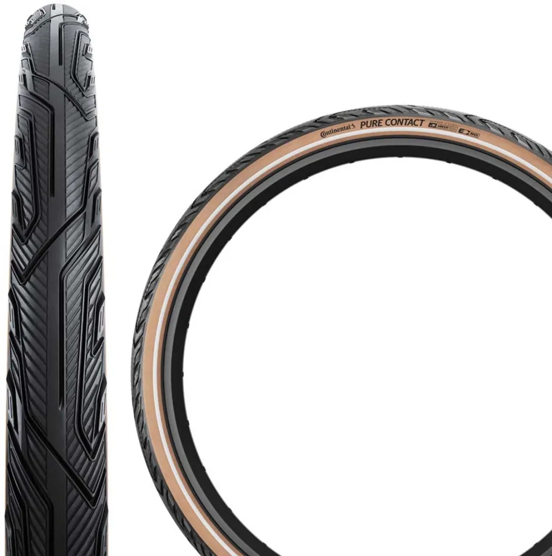 Continental Pure Contact 28x1.75 Urbanband - Bruin