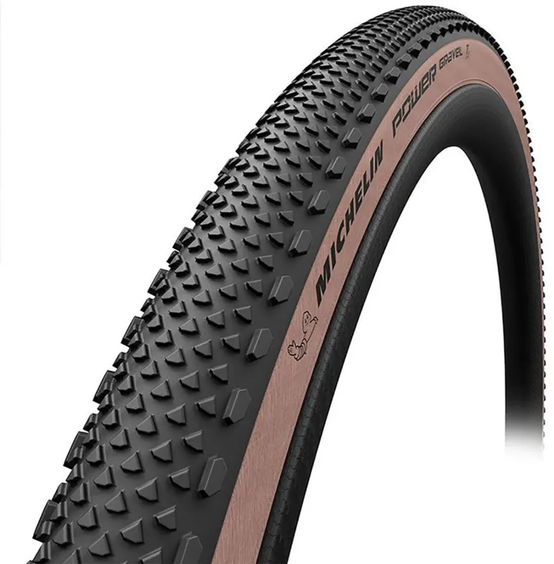 Michelin Power Gravel 28” Buitenband TLR - 35-622 - Zwart/Bruin
