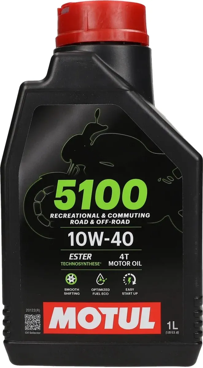Motul 5100 10W40 Motorolie 1L - afbeelding 6 van 6