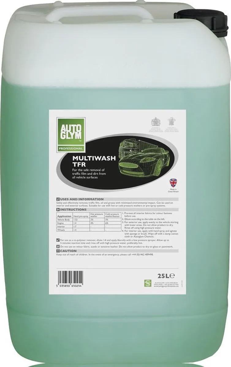 Autoglym Multiwash TFR 25L Allesreiniger