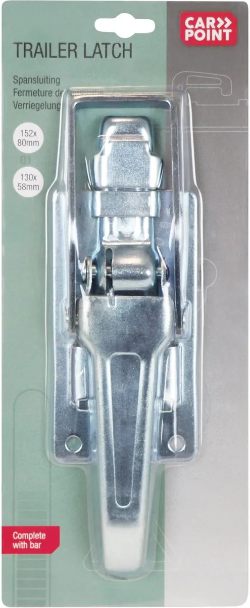 Carpoint Spansluiting Universeel - Zilver