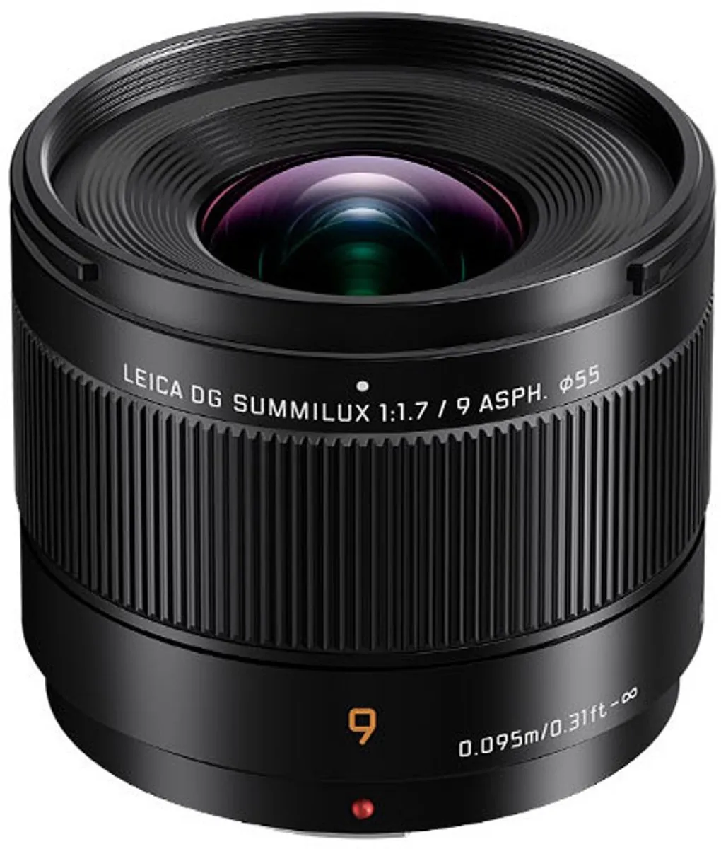 Panasonic LUMIX G 9mm f/1.7 Leica Objectief - 55mm
