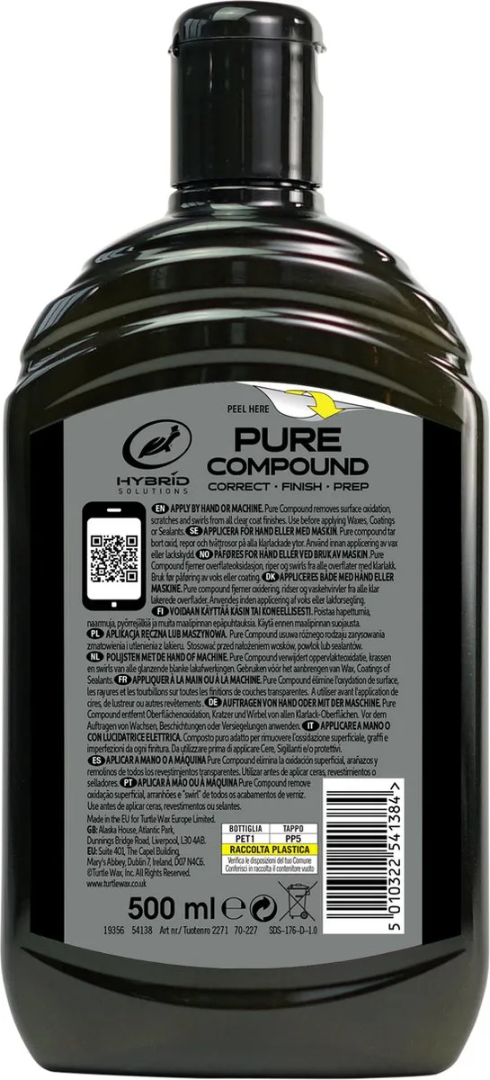 Turtle Wax Hybrid Solutions Pure Compound 500ml