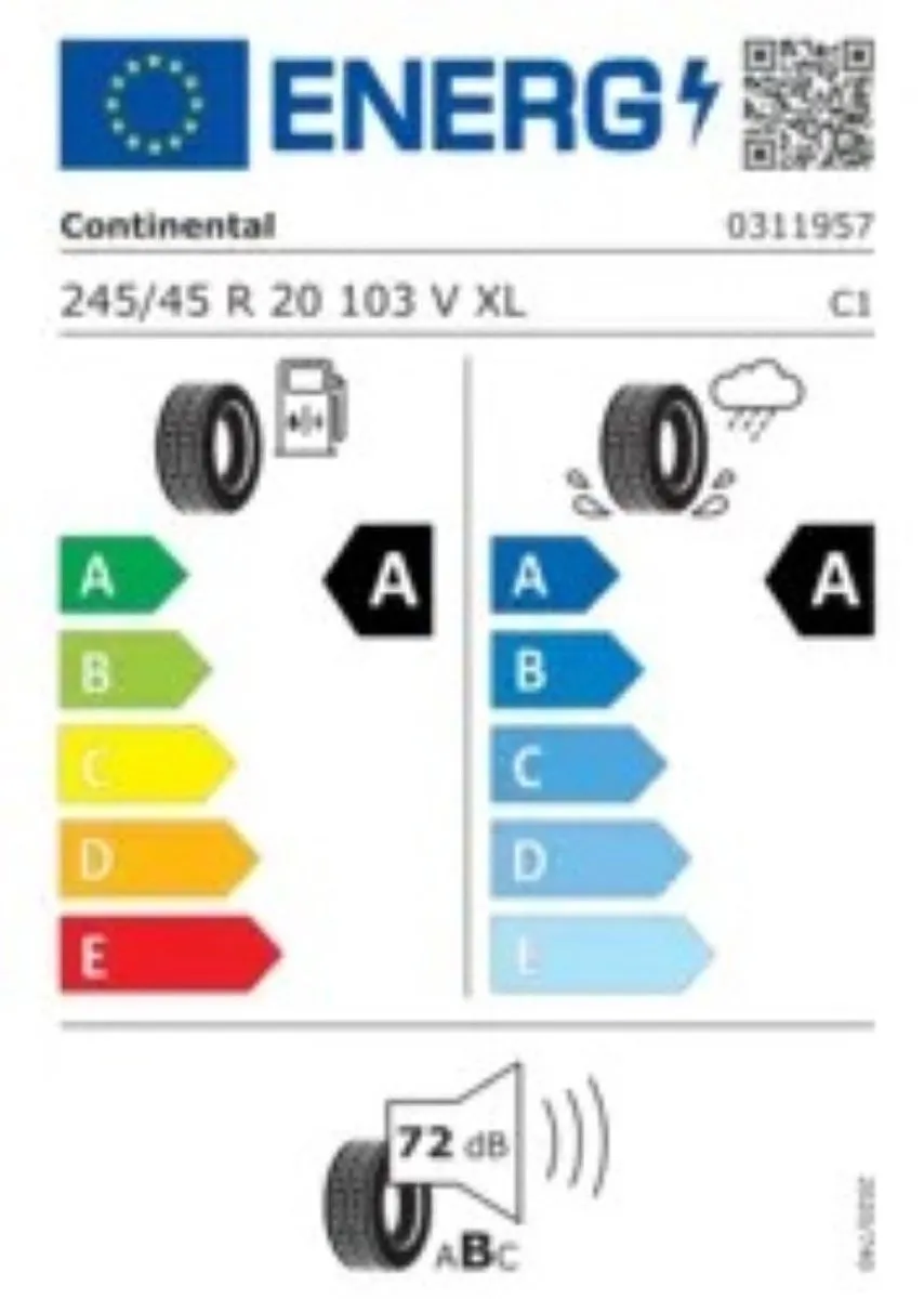 Continental PremiumContact 6 245/45 R20 103V XL Zomerband