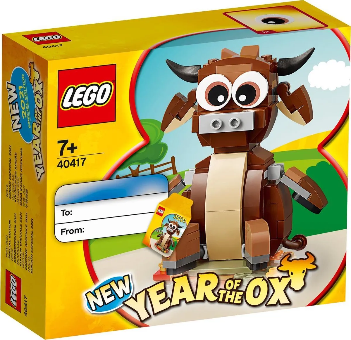 LEGO 40417 Het Jaar van de Os