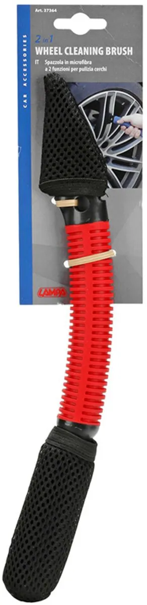 Lampa 2-in-1 Wielreinigingsborstel - Velgenborstel ZR MIX - afbeelding 6 van 6