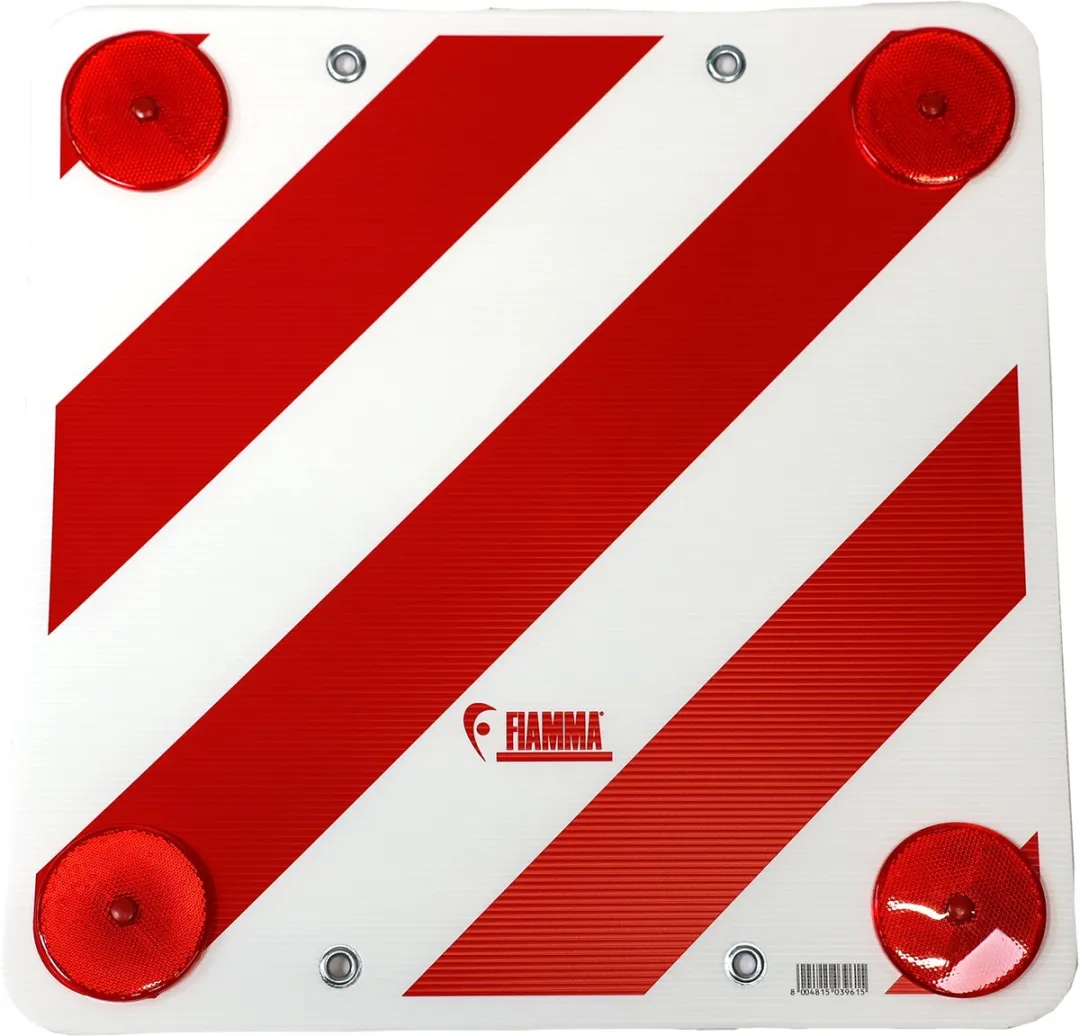 Carpoint Markeringsbord 50x50cm - Reflecterend Wit/Rood - afbeelding 6 van 6