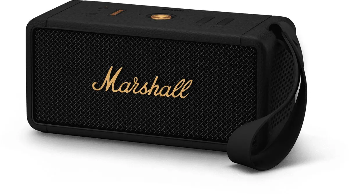 Marshall Middleton 216236 Draagbare Speaker - 20W - Zwart - afbeelding 6 van 6
