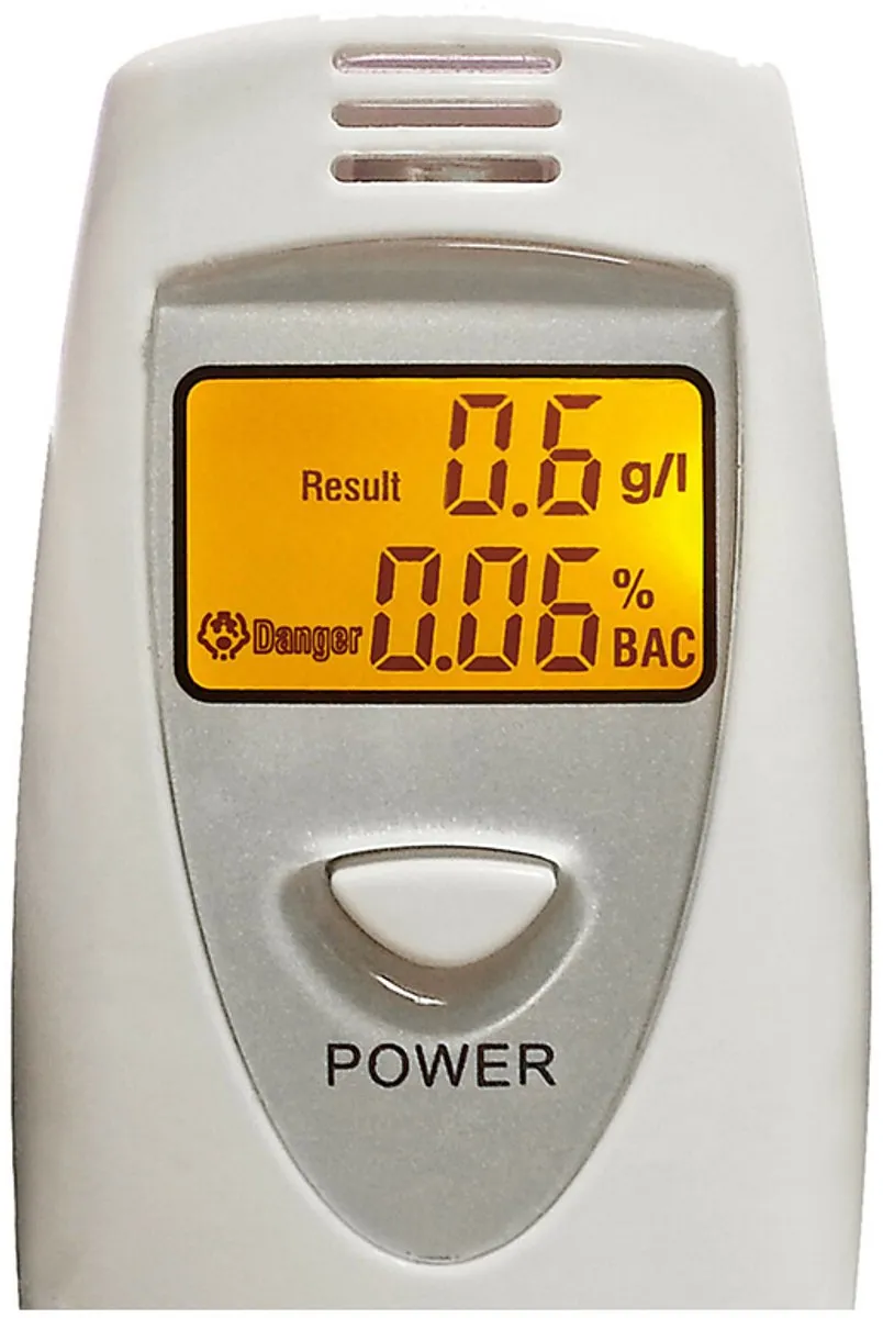 Lampa Digitale Alcoholtester - BAC 0,00–0,19% - Geluidswaarschuwing