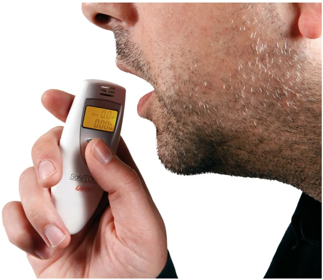 Lampa Digitale Alcoholtester - BAC 0,00–0,19% - Geluidswaarschuwing