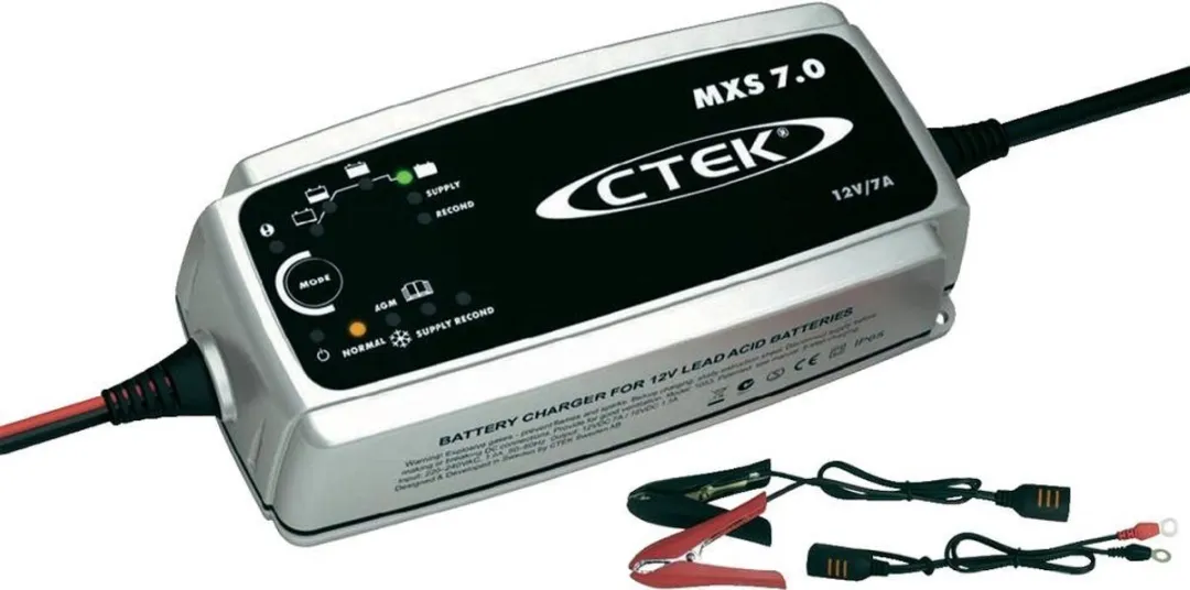 CTEK MXS 7.0 Druppellader 12V 7A - Zilver - afbeelding 6 van 6