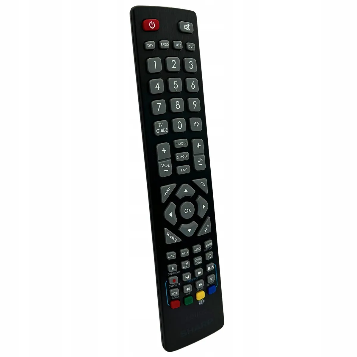 Sharp Aquos SHW/RMC/0103 Afstandsbediening - Zwart