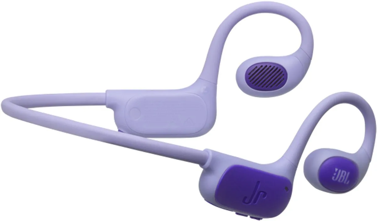 JBL Junior Free Kinderkoptelefoon Draadloos Bluetooth - 20 uur - Paars