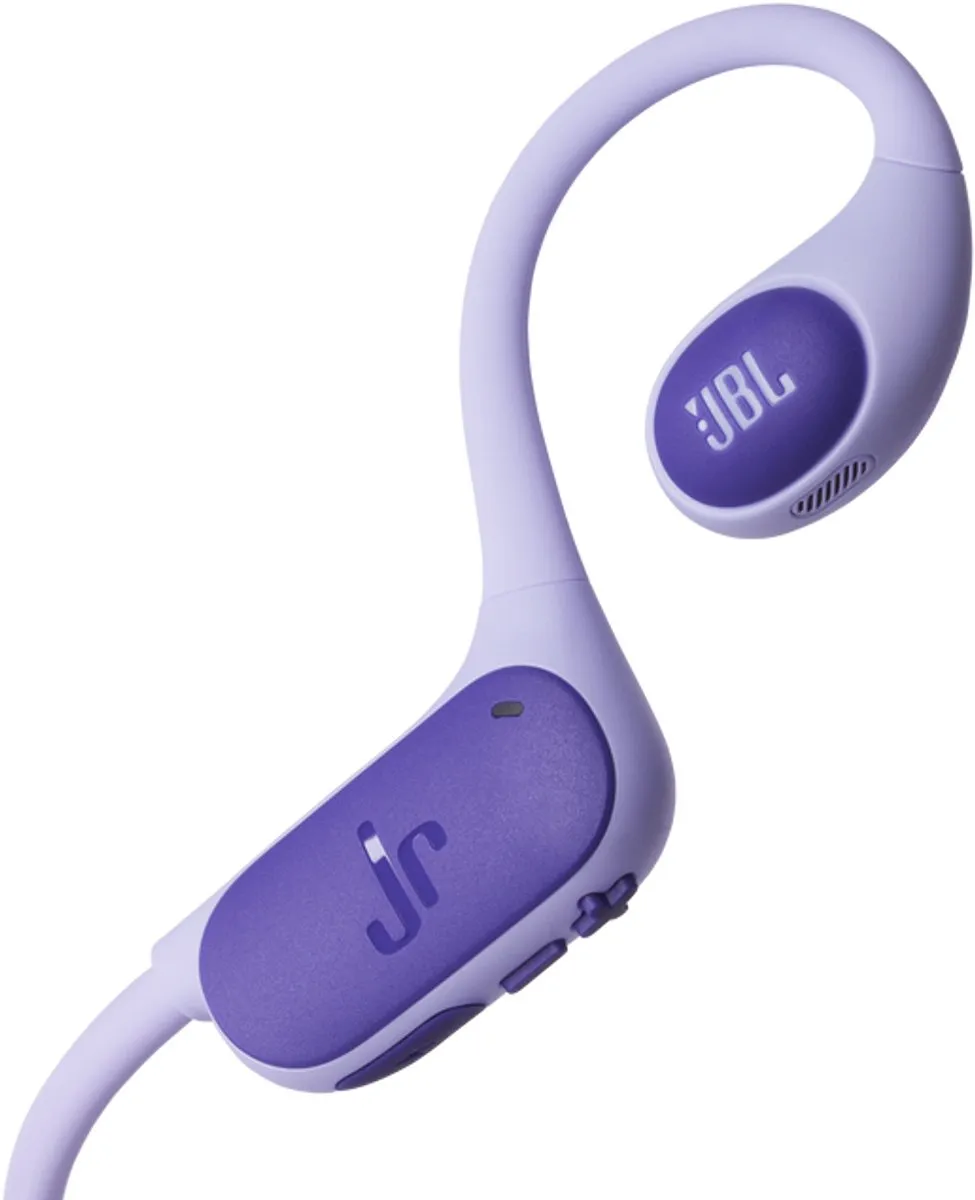 JBL Junior Free Kinderkoptelefoon Draadloos Bluetooth - 20 uur - Paars