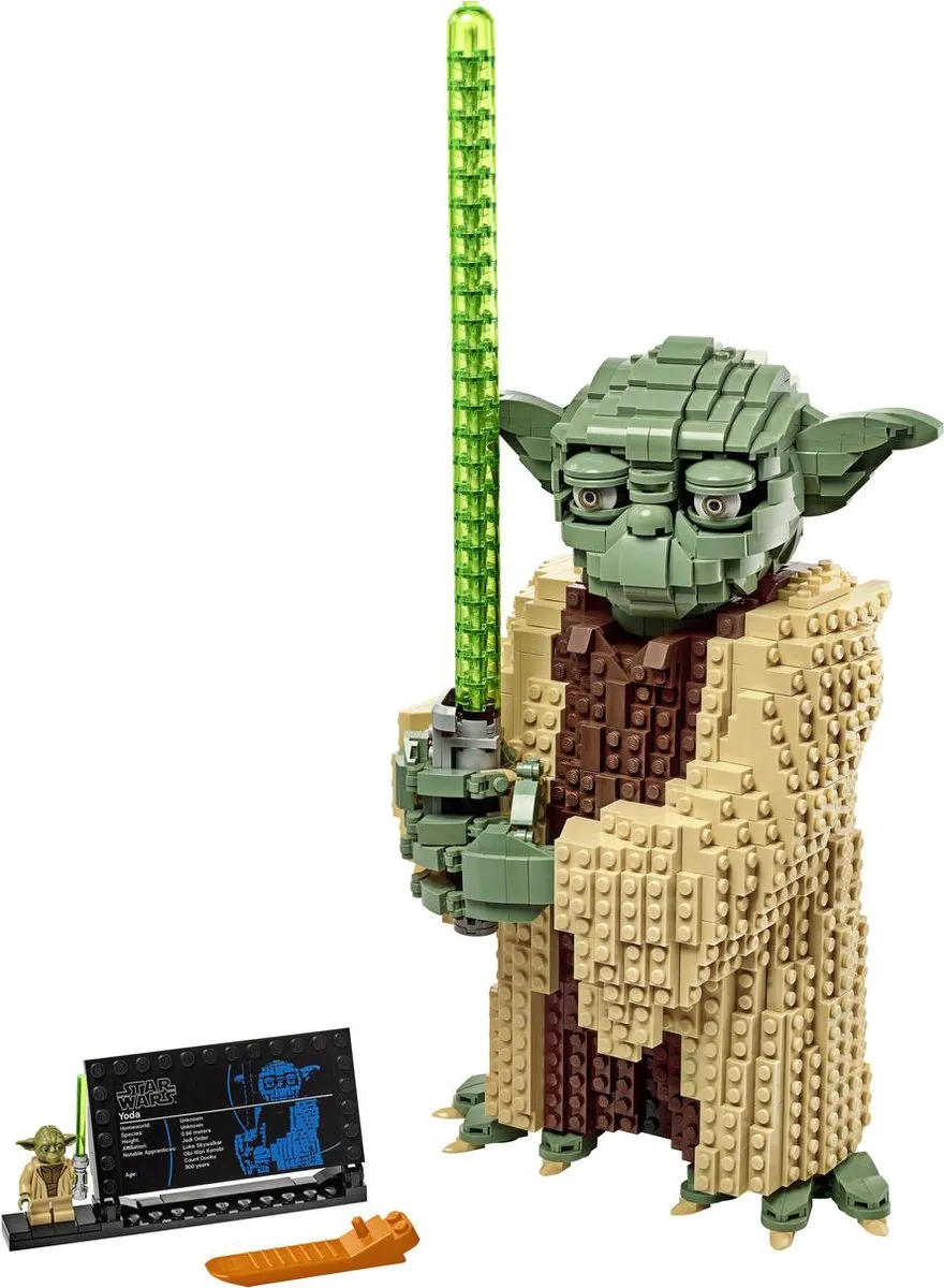 LEGO Star Wars Yoda 75255 - 1771 Stenen - afbeelding 6 van 6
