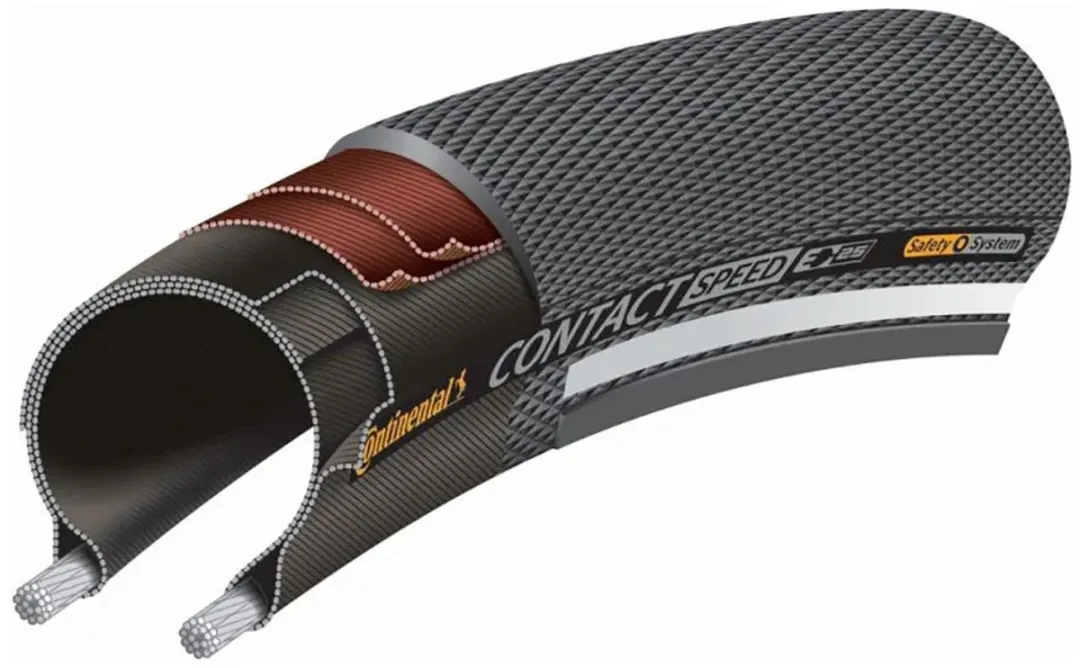 Continental Contact Speed Clincher 27.5x2.00 Band - Zwart