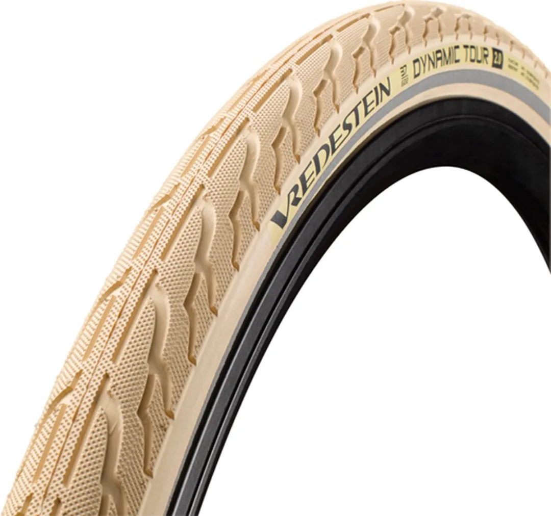 Vredestein Dynamic Tour Buitenband 28x1 5/8x1 3/8 Crème