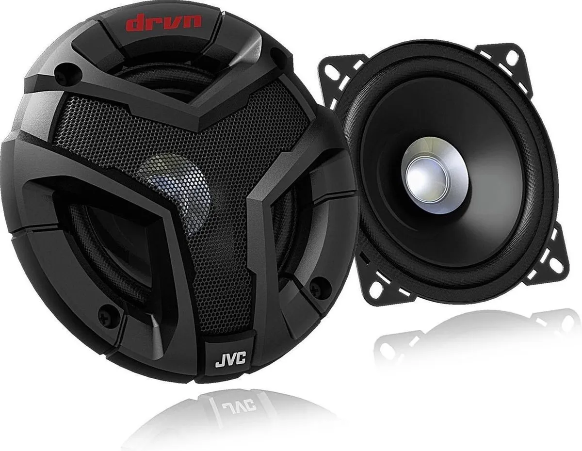 JVC CS-V418 Autospeakers 10cm - 180W - Zwart