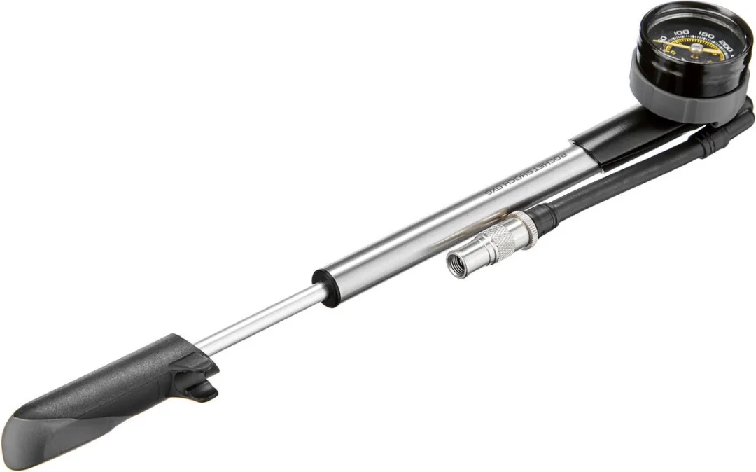 Topeak Pocket Shock DXG Fietsbandpomp - Zwart