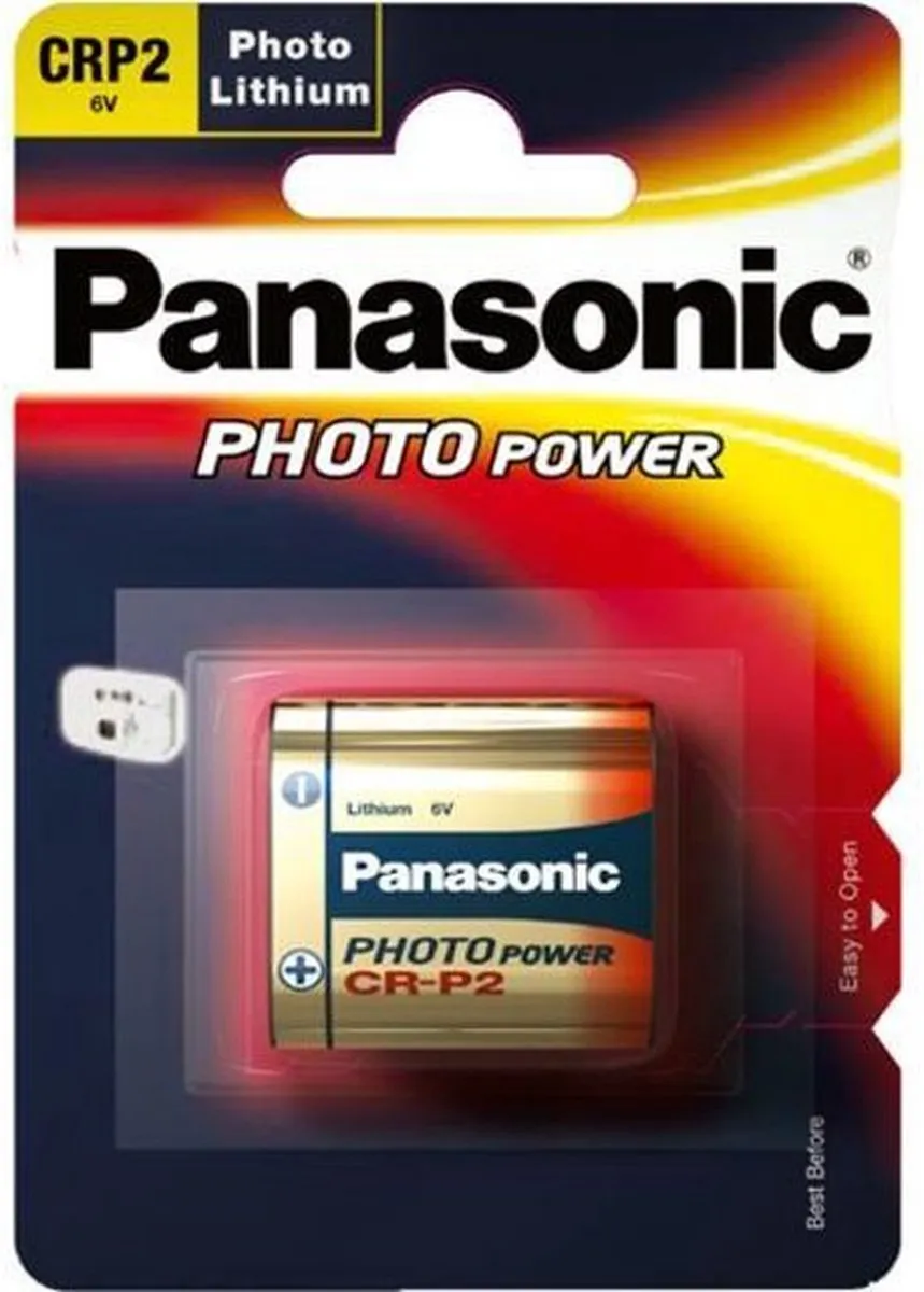 Panasonic CR-P2 Fotobatterij 1400mAh - afbeelding 6 van 6