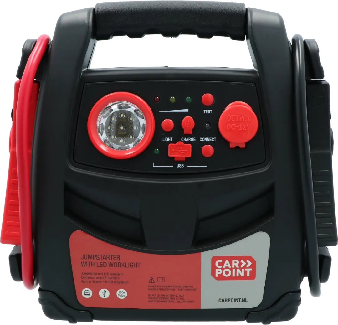 Carpoint Jumpstarter 250A 7000mAh - Rood