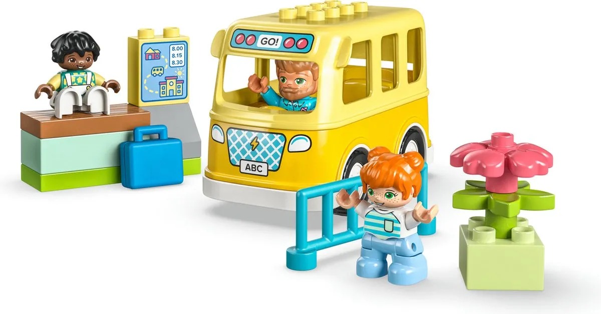 LEGO DUPLO Het Busritje 10988 - 3 Figuren - afbeelding 6 van 6