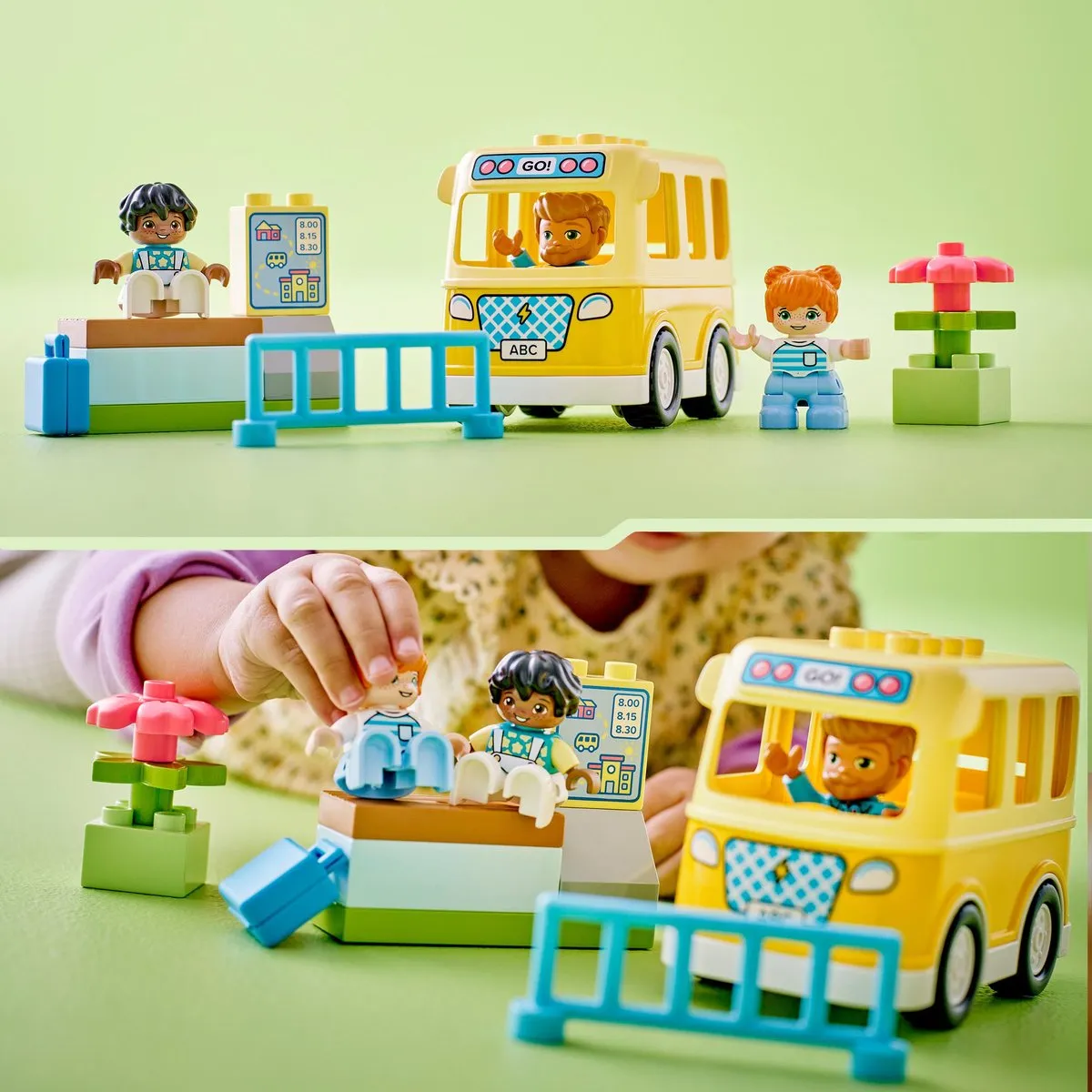 LEGO DUPLO Het Busritje 10988 - 3 Figuren