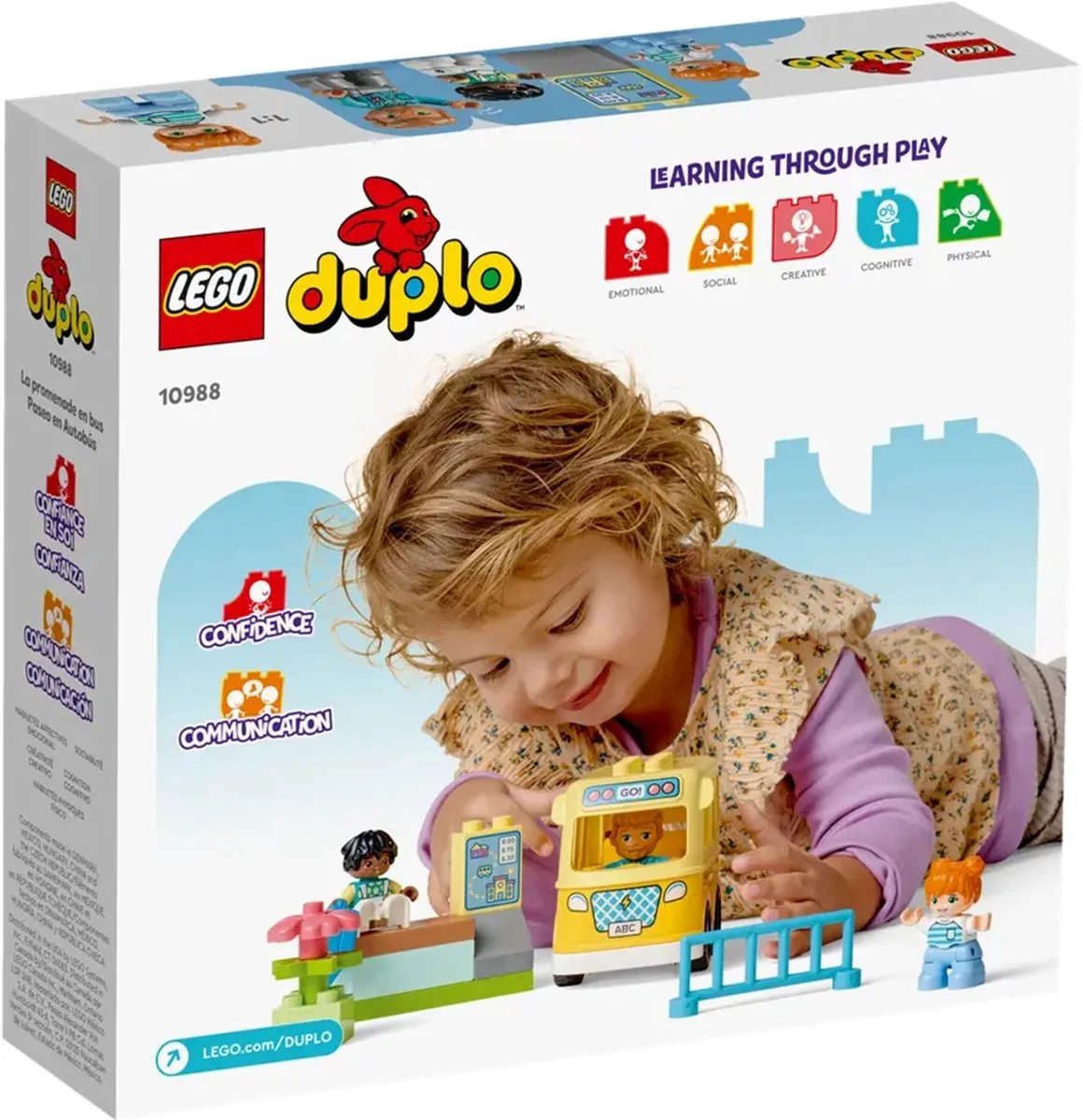 LEGO DUPLO Het Busritje 10988 - 3 Figuren