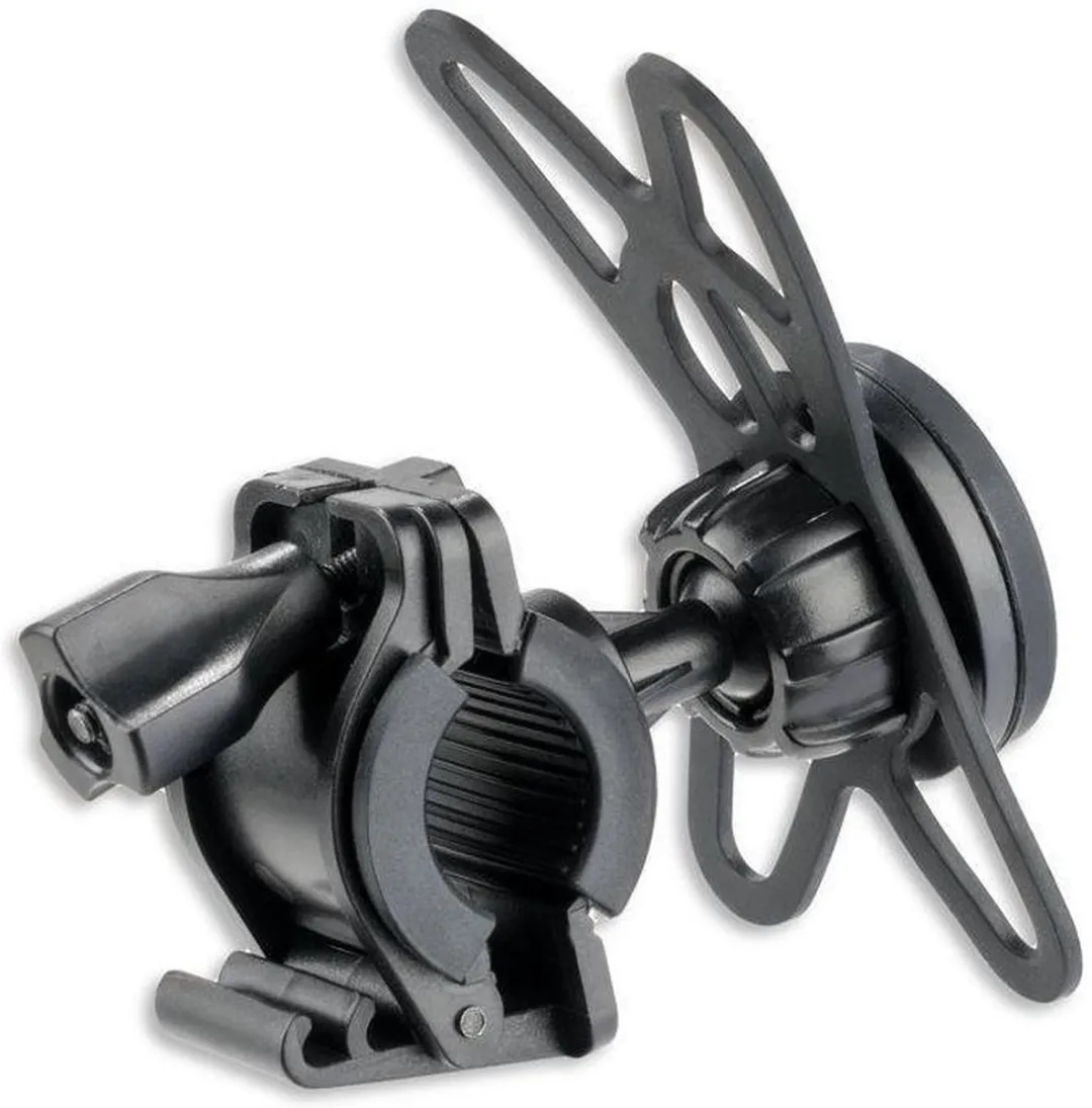 4Smarts Telefoonhouder Fiets Magnetisch - 5.5 Inch - Zwart