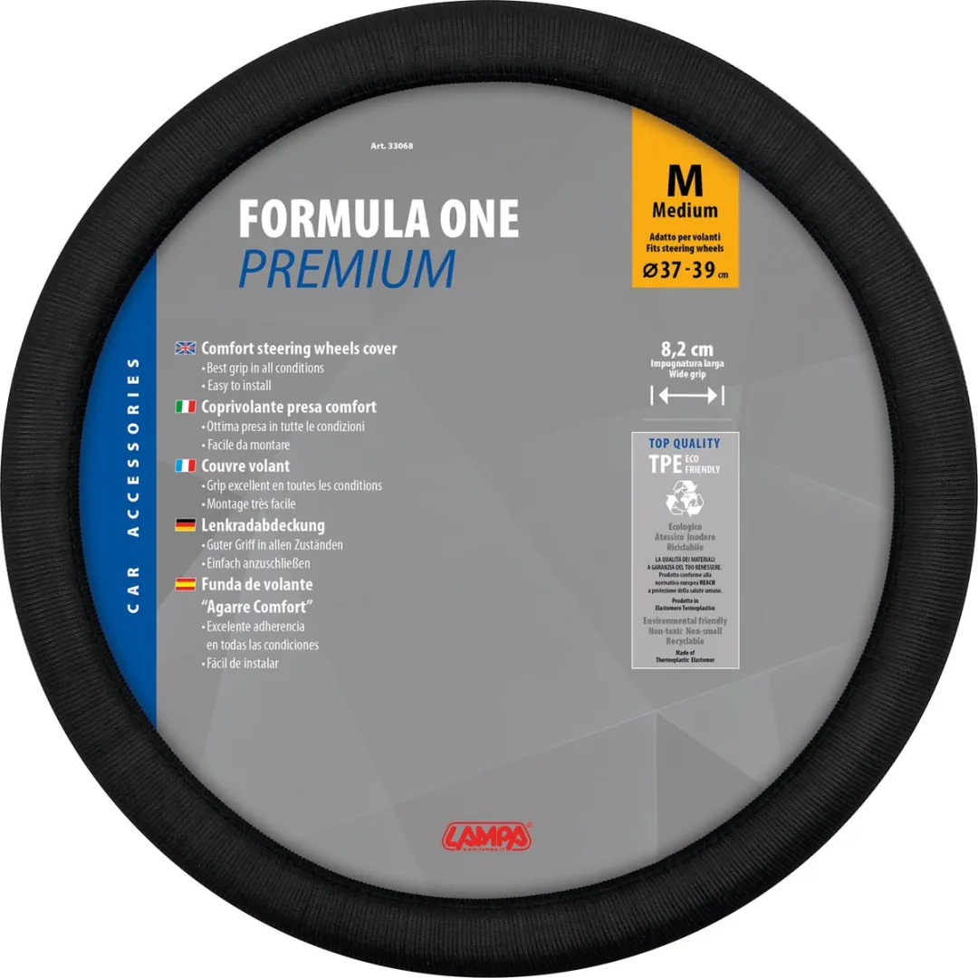 Lampa Formula One Stuurwielhoes M