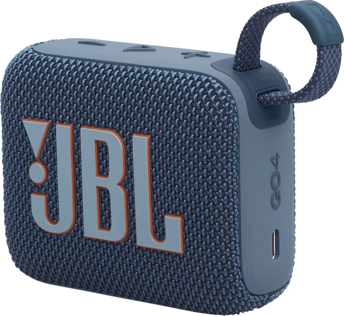 JBL Go 4 Draadloze Bluetooth Speaker - Blauw