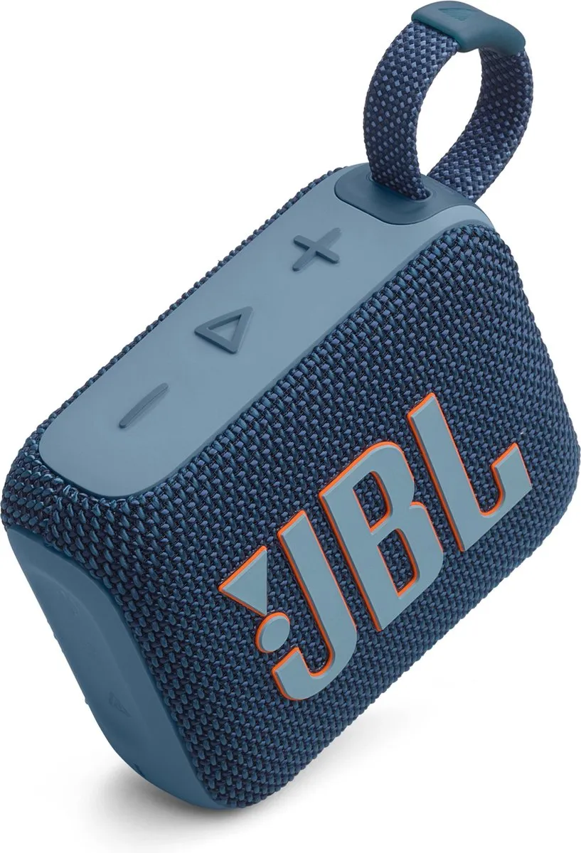 JBL Go 4 Draadloze Bluetooth Speaker - Blauw