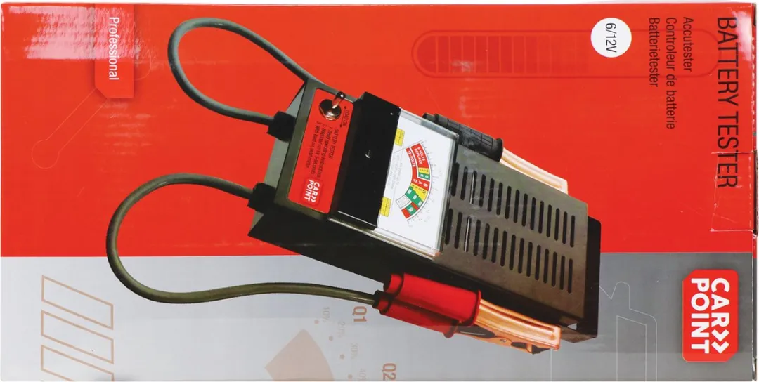 Carpoint Accutester 6-12V - Zwart