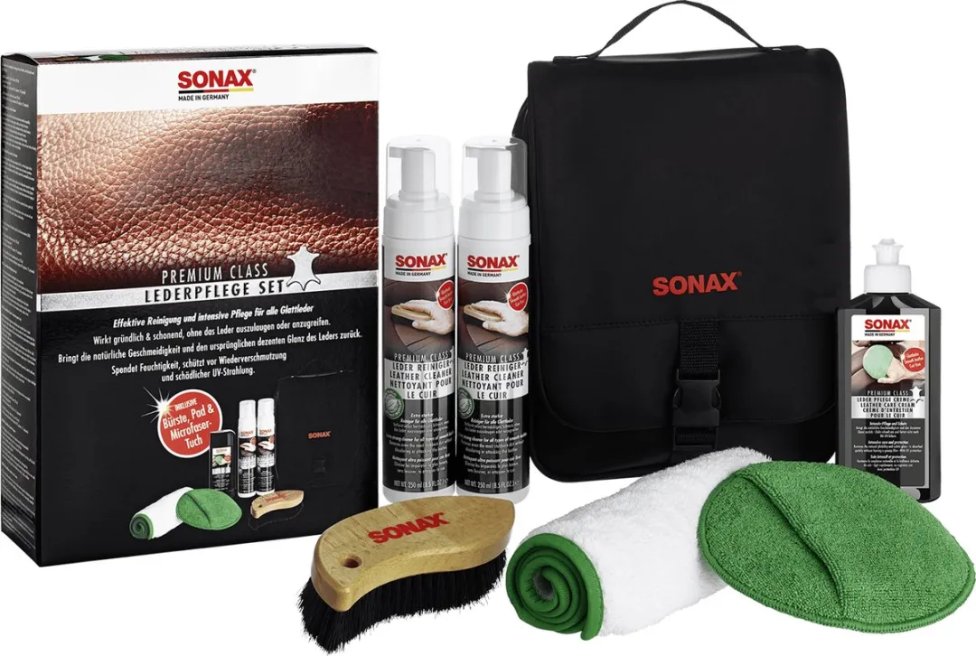 Sonax Premium Class Lederonderhoudset - 6 Stuks