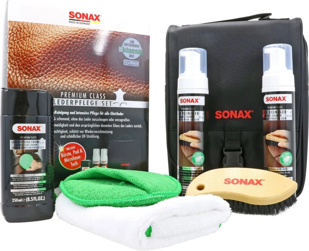 Sonax Premium Class Lederonderhoudset - 6 Stuks