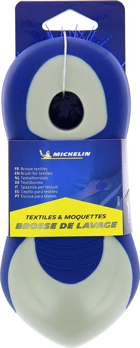 Michelin Auto Interieurborstel Grijs/Blauw